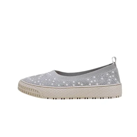 Women‘s Flats Rhinestone Solid Comfortable Breathable Low Top Slip-on Thick Sole Shoes
Women‘s Flats Rhinestone Solid Comfortable Breathable Low Top Slip-on Thick Sole Shoes