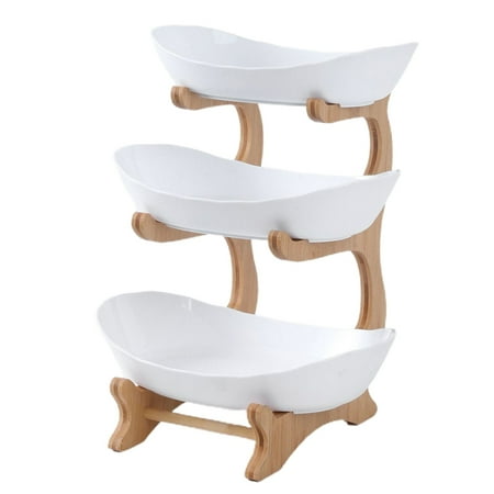 UDIYO Fruit Tray Snack Container Triple Layer Large Capacity Ceramic Stand Appetizer Fruit Plate Home Supplies
UDIYO Fruit Tray Snack Container Triple Layer Large Capacity Ceramic Stand Appetizer Fruit Plate Home Supplies