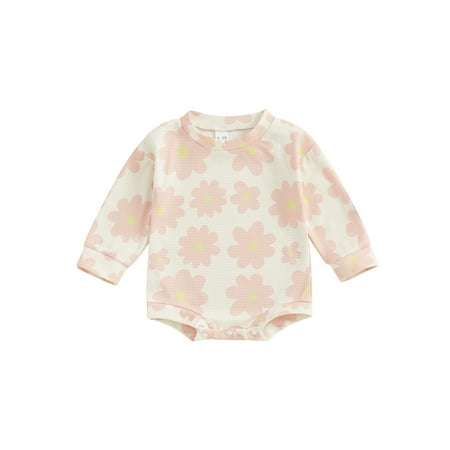 TFFR Floral Print Romper for Baby Girl Long Sleeve Bodysuits Soft Cozy Jumpsuits for Newborn Infant 0-12 Months
TFFR Floral Print Romper for Baby Girl Long Sleeve Bodysuits Soft Cozy Jumpsuits for Newborn Infant 0-12 Months