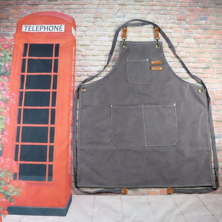 1pc Apron Cotton Canvas Apron Unisex Aprons Chef Cooking Apron For Men Women Workwear Apron With Pockets
1pc Apron Cotton Canvas Apron Unisex Aprons Chef Cooking Apron For Men Women Workwear Apron With Pockets