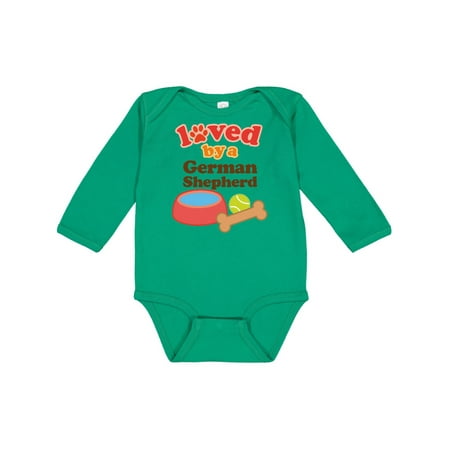 Inktastic German Shepherd Loved By A Dog Gift Baby Boy or Baby Girl Long Sleeve Bodysuit
Inktastic German Shepherd Loved By A Dog Gift Baby Boy or Baby Girl Long Sleeve Bodysuit