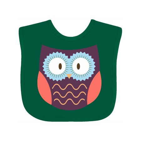 Inktastic Owl Gift Baby Boy or Baby Girl Bib