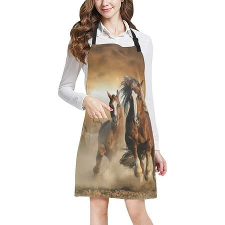 ASHLEIGH Running Horses Cool Adjustable Bib Apron with Pockets Commercial Restaurant and Home Kitchen Adjustable Apron
ASHLEIGH Running Horses Cool Adjustable Bib Apron with Pockets Commercial Restaurant and Home Kitchen Adjustable Apron