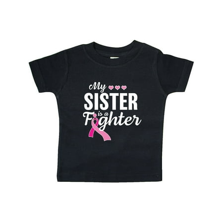 Inktastic Breast Cancer Awareness My Sister is a Fighter Gift Baby Boy or Baby Girl T-Shirt
Inktastic Breast Cancer Awareness My Sister is a Fighter Gift Baby Boy or Baby Girl T-Shirt