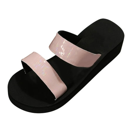 Women Slope Heel Thick Bottom Slippers Fashion With Diamond Butterfly Decoration Wear Beach Slippers Outside The Home
Women Slope Heel Thick Bottom Slippers Fashion With Diamond Butterfly Decoration Wear Beach Slippers Outside The Home