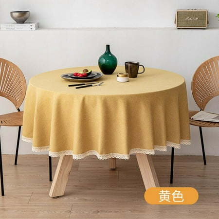 dosili Solid Color Roud Tablecloth Waterproof Oilproof Table Cover Cloth Wedding Coffee Dining Tea Hotel Home Table Decoration Cover
dosili Solid Color Roud Tablecloth Waterproof Oilproof Table Cover Cloth Wedding Coffee Dining Tea Hotel Home Table Decoration Cover