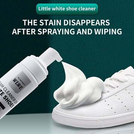 White Shoe Cleaner Portable Disposable Sports Shoe Cleaner Decontamination And Yellowing Foam Dry Cleaner 200ml 
White Shoe Cleaner Portable Disposable Sports Shoe Cleaner Decontamination And Yellowing Foam Dry Cleaner 200ml