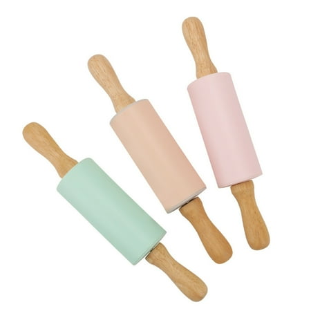 SPRING PARK Wooden Handle Rolling Pin Non-Stick Silicone Rolling Pins for Home Kitchen
SPRING PARK Wooden Handle Rolling Pin Non-Stick Silicone Rolling Pins for Home Kitchen
