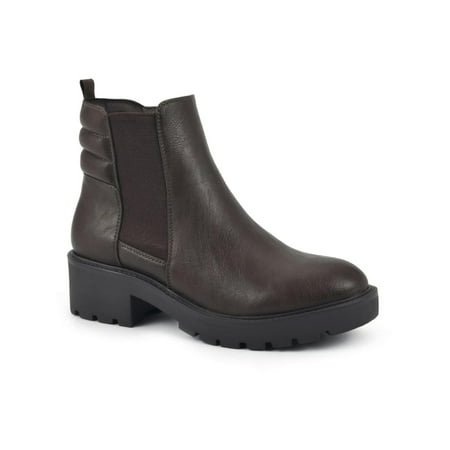 White Mountain Womens Dada Microfiber Booties Ankle Boots