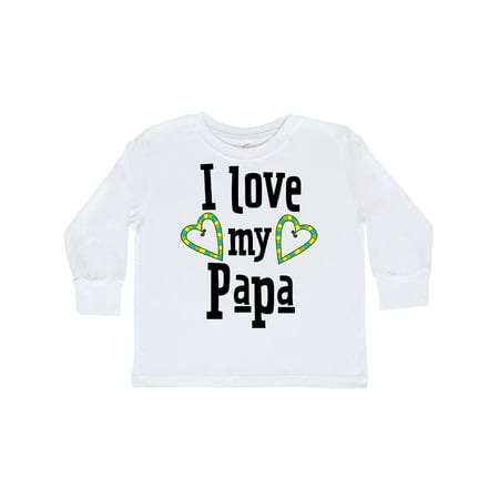Inktastic I Love my Papa- hearts Gift Toddler Boy or Toddler Girl Long Sleeve T-Shirt
Inktastic I Love my Papa- hearts Gift Toddler Boy or Toddler Girl Long Sleeve T-Shirt