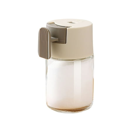 VALSEEL Kitchen Canisters Pepper Shakers Quantitative Push Type Conical Condiment Bottle Kitchen Solid Control Seasoning Bottle with Lid Kitchen Condiment Jar Dispenser Bottle
VALSEEL Kitchen Canisters Pepper Shakers Quantitative Push Type Conical Condiment Bottle Kitchen Solid Control Seasoning Bottle with Lid Kitchen Condiment Jar Dispenser Bottle