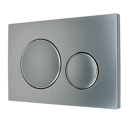 For Geberit Sigma20 Chrome Black White Dual Flush Plate