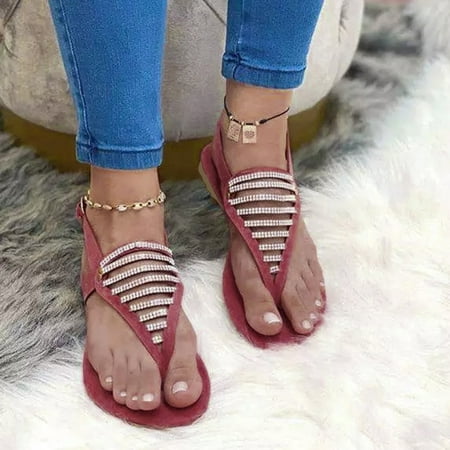 〖Yilirongyumm〗 Pink 39 Sandals Women Breathable Beach Strap Women Summer Toe Sandals Shoes Rhinestone Buckle Open Women s Sandals
〖Yilirongyumm〗 Pink 39 Sandals Women Breathable Beach Strap Women Summer Toe Sandals Shoes Rhinestone Buckle Open Women s Sandals