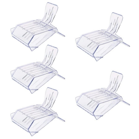 Asdomo ABS Bee Clip Transparent Plastic Catcher Clips 5PCS Set Strong Hand Tools