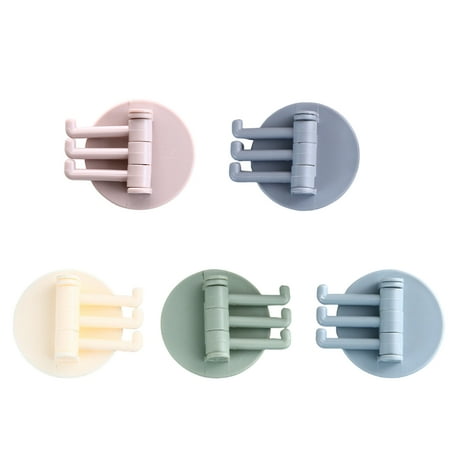 3Pcs Kitchen Hanger Rotating No Punching Seamless Adhesive 3 Branch Rotatable Storage Hook Household Products Beige
3Pcs Kitchen Hanger Rotating No Punching Seamless Adhesive 3 Branch Rotatable Storage Hook Household Products Beige