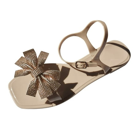 KaLI_store Slip On Shoes Women Womens Flat Sandals Summer Bohemian Beach Flats Elastic Ankle Strap Comfortable T-Strap Thong Flip Flops Khaki
KaLI_store Slip On Shoes Women Womens Flat Sandals Summer Bohemian Beach Flats Elastic Ankle Strap Comfortable T-Strap Thong Flip Flops Khaki