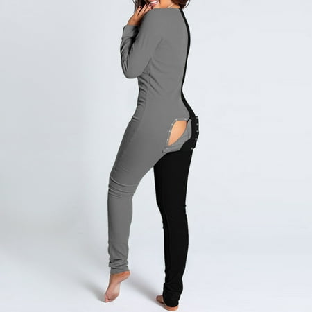 KaLI_store Onsite Adult Women s Sleepwear Jumpsuit Button-Down Print Functional Flap Adult Full Body Women Pajama
KaLI_store Onsite Adult Women s Sleepwear Jumpsuit Button-Down Print Functional Flap Adult Full Body Women Pajama