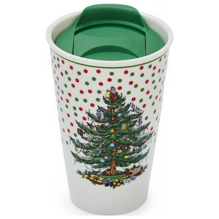 Spode Christmas Tree Polka Dot Collection Travel Mug 8-Ounce Capacity Made of Porcelain
Spode Christmas Tree Polka Dot Collection Travel Mug 8-Ounce Capacity Made of Porcelain