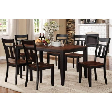 7-Pc Expandable Dining Table Set