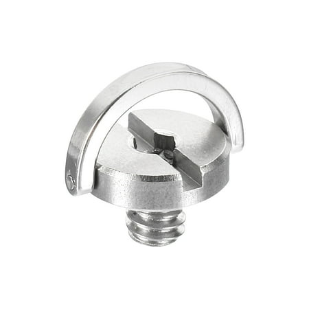 Uxcell 1/4-20 Thread 11mm Length D Ring Stainless Steel Camera Fixing Screw for Quick Release Plate Silver
Uxcell 1/4-20 Thread 11mm Length D Ring Stainless Steel Camera Fixing Screw for Quick Release Plate Silver