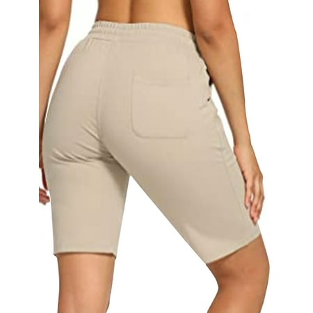 Pajamas Short for Women Casual Lounge Wear Short Pants Mid Waist Summer Short Mini Trousers With Pockets Ladies Sleepwear Shorts Beige S
Pajamas Short for Women Casual Lounge Wear Short Pants Mid Waist Summer Short Mini Trousers With Pockets Ladies Sleepwear Shorts Beige S