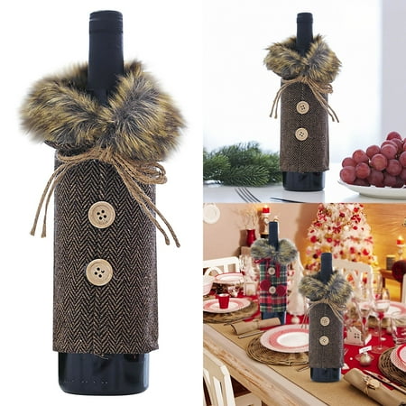 Kitchen Gadgets Christmas Bottle Sets Christmas Decoration Supplies Red Champagne Bottle Bags Dining Table Dressing Household Supplies Kitchen Accessories Kitchen Organization
Kitchen Gadgets Christmas Bottle Sets Christmas Decoration Supplies Red Champagne Bottle Bags Dining Table Dressing Household Supplies Kitchen Accessories Kitchen Organization
