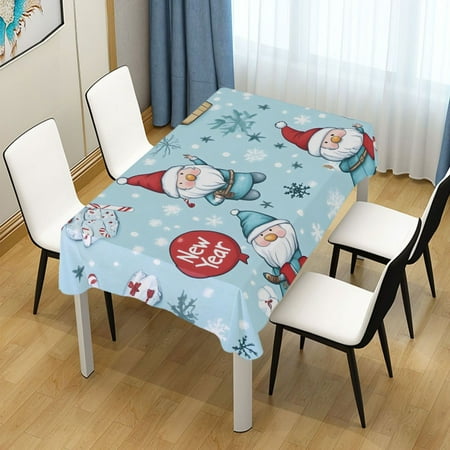 ALAZA Collections Christmas Gnomes Rectangle Tablecloth Tablecover Dinning Table Cloth 60 x120 
ALAZA Collections Christmas Gnomes Rectangle Tablecloth Tablecover Dinning Table Cloth 60 x120