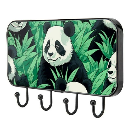 Cute Panda Animals Self Adhesive Towel Coat Wood Iron Hooks for Home Keys Door Outdoor Home Improvement Utility Hook
Cute Panda Animals Self Adhesive Towel Coat Wood Iron Hooks for Home Keys Door Outdoor Home Improvement Utility Hook