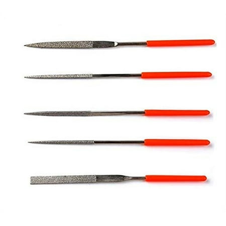 Catchex Diamond Needle File Set For Metal Glass Stone Jewelry Art And Craft Work Tool Set-5 Pieces
Catchex Diamond Needle File Set For Metal Glass Stone Jewelry Art And Craft Work Tool Set-5 Pieces