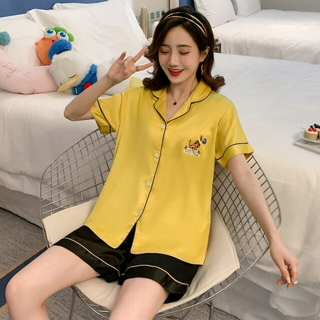 PIKADINGNIS Silk sleepwear women Female Sleepshirt Summer Girls Nightdress sexy sleepwear Sexy Lingerie Print Sleepshirt Plus Size Nightgown
PIKADINGNIS Silk sleepwear women Female Sleepshirt Summer Girls Nightdress sexy sleepwear Sexy Lingerie Print Sleepshirt Plus Size Nightgown