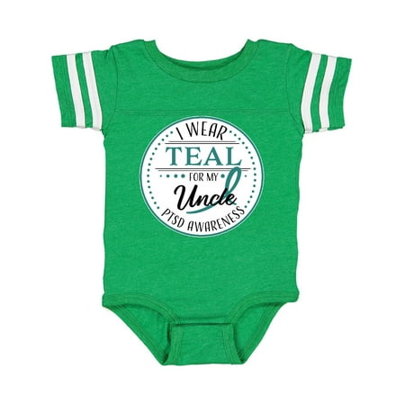 Inktastic I Wear Teal for my Uncle- PTSD Awareness Gift Baby Boy or Baby Girl Bodysuit
Inktastic I Wear Teal for my Uncle- PTSD Awareness Gift Baby Boy or Baby Girl Bodysuit