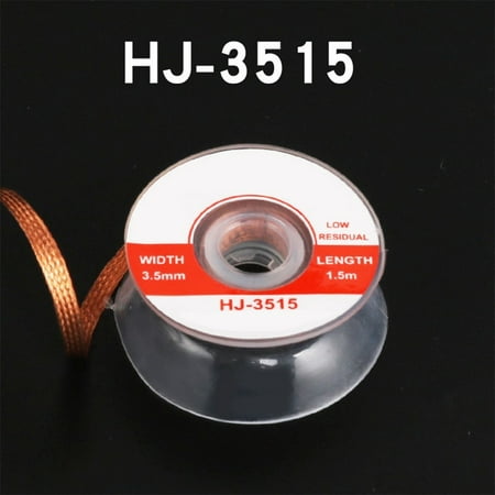 BCLONG 1.5M Length Welding Wires Desoldering Braid Solder Remover Wire Repair Tool
BCLONG 1.5M Length Welding Wires Desoldering Braid Solder Remover Wire Repair Tool