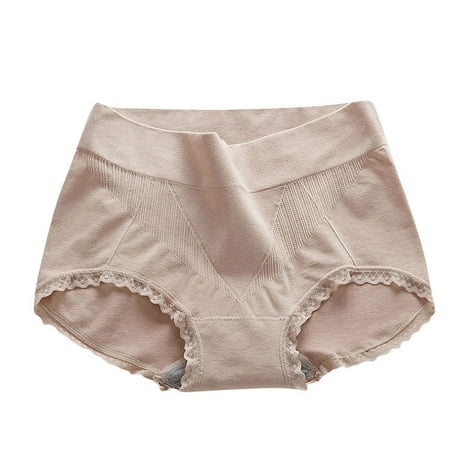 Womens High Waist Female Waist Control Ladies Thongs