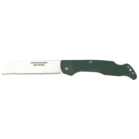 ONTARIO KNIVES Camp Plus Bread Lockback 4310 Knife Stainless Steel & Green GFN
ONTARIO KNIVES Camp Plus Bread Lockback 4310 Knife Stainless Steel & Green GFN