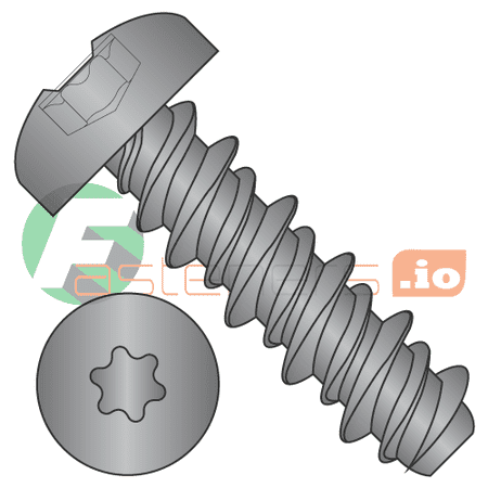 #8 (#6 Head) x 3/4 High Low Style Self Tapping Screws / Six-Lobe (Torx) / Pan Head / Steel / Black Zinc (Quantity: 8 000 pcs)
#8 (#6 Head) x 3/4 High Low Style Self Tapping Screws / Six-Lobe (Torx) / Pan Head / Steel / Black Zinc (Quantity: 8 000 pcs)