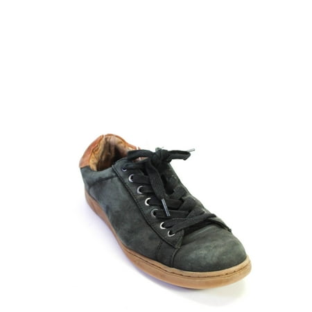 Pre-owned|Vionic Men s Baldwin Nubuck Leather Lace Up Sneakers Green Size US 10
