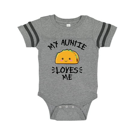 Inktastic My Auntie Loves Me with Taco Illustration Gift Baby Boy or Baby Girl Bodysuit
Inktastic My Auntie Loves Me with Taco Illustration Gift Baby Boy or Baby Girl Bodysuit