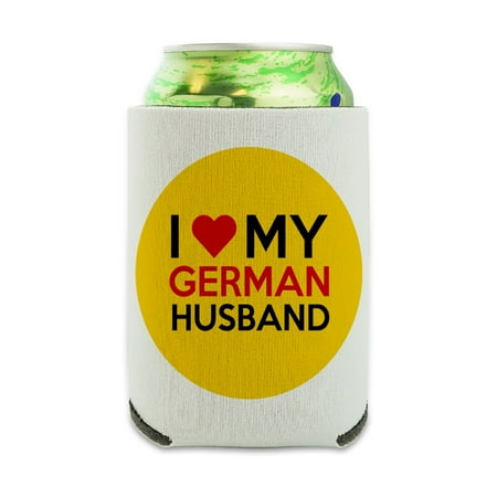 I Love My German Husband Can Cooler - Drink Sleeve Hugger Collapsible Insulator - Beverage Insulated Holder
I Love My German Husband Can Cooler - Drink Sleeve Hugger Collapsible Insulator - Beverage Insulated Holder