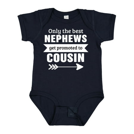 Inktastic Only the Best Nephews Get Promoted to Cousin Gift Baby Boy or Baby Girl Bodysuit
Inktastic Only the Best Nephews Get Promoted to Cousin Gift Baby Boy or Baby Girl Bodysuit