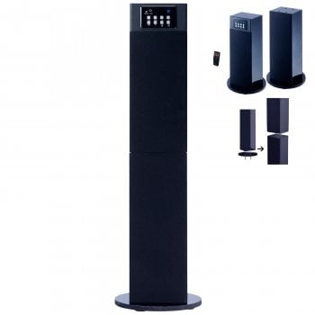 Craig Electronics CHT914C Stereo Home Theater/Tower Speaker System with Bluetooth Wireless Technology