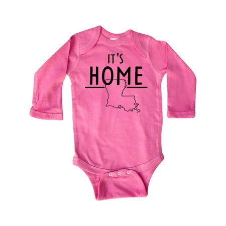Inktastic It s Home- State of Louisiana Outline Gift Baby Boy or Baby Girl Long Sleeve Bodysuit
Inktastic It s Home- State of Louisiana Outline Gift Baby Boy or Baby Girl Long Sleeve Bodysuit