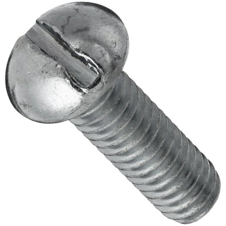 18-8 Stainless Steel Machine Screw Plain Finish Round Head Slotted Drive Meets ASME B18.6.3 1-1/4 Length Fully Threaded 3/8 -16 UNC Threads (Pack of 10)
18-8 Stainless Steel Machine Screw Plain Finish Round Head Slotted Drive Meets ASME B18.6.3 1-1/4 Length Fully Threaded 3/8 -16 UNC Threads (Pack of 10)