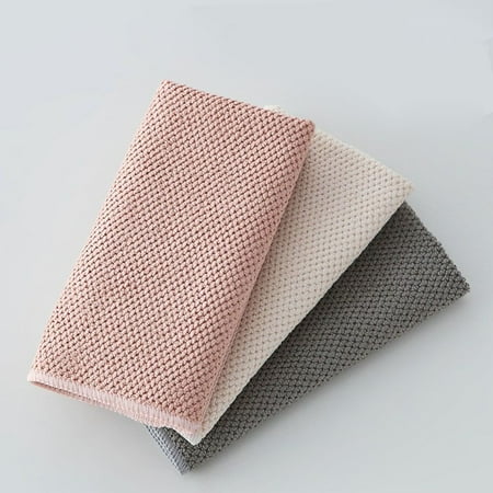 3Pcs Bathroom Corn Grain Grain Scouring Pad Quick-Drying Absorbent Cleaning Towel Washing Towels Kitchen Rag Handkerchief MULTICOLOR
3Pcs Bathroom Corn Grain Grain Scouring Pad Quick-Drying Absorbent Cleaning Towel Washing Towels Kitchen Rag Handkerchief MULTICOLOR