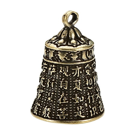 Wanwan Old Bronze Bell Finely Build Decorative Compact Decorate Non-deforming Antique Brass Pendant for Living Room
Wanwan Old Bronze Bell Finely Build Decorative Compact Decorate Non-deforming Antique Brass Pendant for Living Room