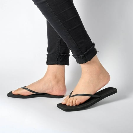 ERTUTUYI Womens Shoes Summer Plus Size Flat Square Toe Slippers Fashion Casual Beach Slippers Flip Flops Black 41
ERTUTUYI Womens Shoes Summer Plus Size Flat Square Toe Slippers Fashion Casual Beach Slippers Flip Flops Black 41