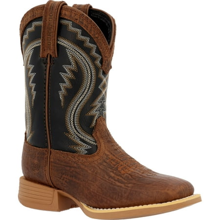 Durango® Lil Rebel Pro Big Kids’ Acorn Black Onyx Western Boot Size 4.5(M)
Durango® Lil Rebel Pro Big Kids’ Acorn Black Onyx Western Boot Size 4.5(M)