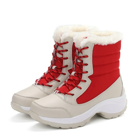 1 Pair Women Snow Boot Warm Ankle Shoes Soft Plush Anti-slip Breathable Waterproof for Winter New
1 Pair Women Snow Boot Warm Ankle Shoes Soft Plush Anti-slip Breathable Waterproof for Winter New