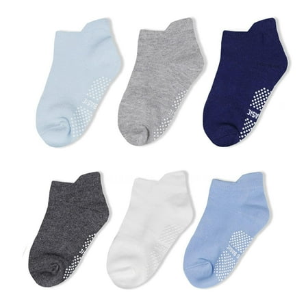 bangyoudaoo 6 Pairs Non Slip Grip Ankle Boys and Girls Socks for Babies Toddlers and Kids Ankle Socks With Grips for Baby Toddler Kids
bangyoudaoo 6 Pairs Non Slip Grip Ankle Boys and Girls Socks for Babies Toddlers and Kids Ankle Socks With Grips for Baby Toddler Kids
