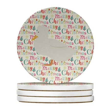 Carolines Treasures WDK2702RCS4 4 x 4 in. Unisex Crested Duck Christmas Large Sandstone Coasters - Pack of 4
Carolines Treasures WDK2702RCS4 4 x 4 in. Unisex Crested Duck Christmas Large Sandstone Coasters - Pack of 4