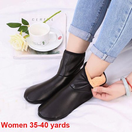 Unisex Winter Warm Leather Thermal Boot Slipper Indoor House Soft Non-Slip Socks Soft Non Slip Socks For Men Women
Unisex Winter Warm Leather Thermal Boot Slipper Indoor House Soft Non-Slip Socks Soft Non Slip Socks For Men Women